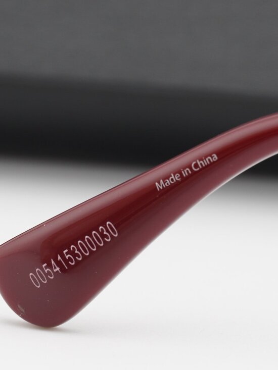 Max Mara DESIGN4 MM0051 69S Square Sunglasses - Bordeaux / Gold / Bordeaux main image 7